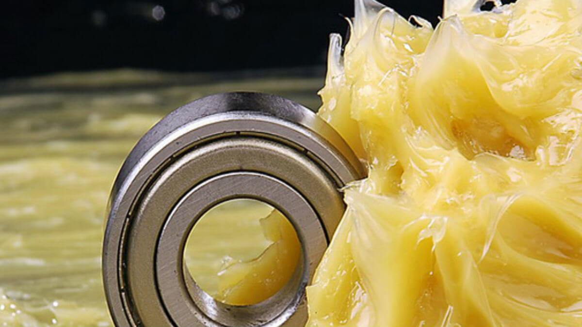 trộn lẫn mỡ bôi trơn